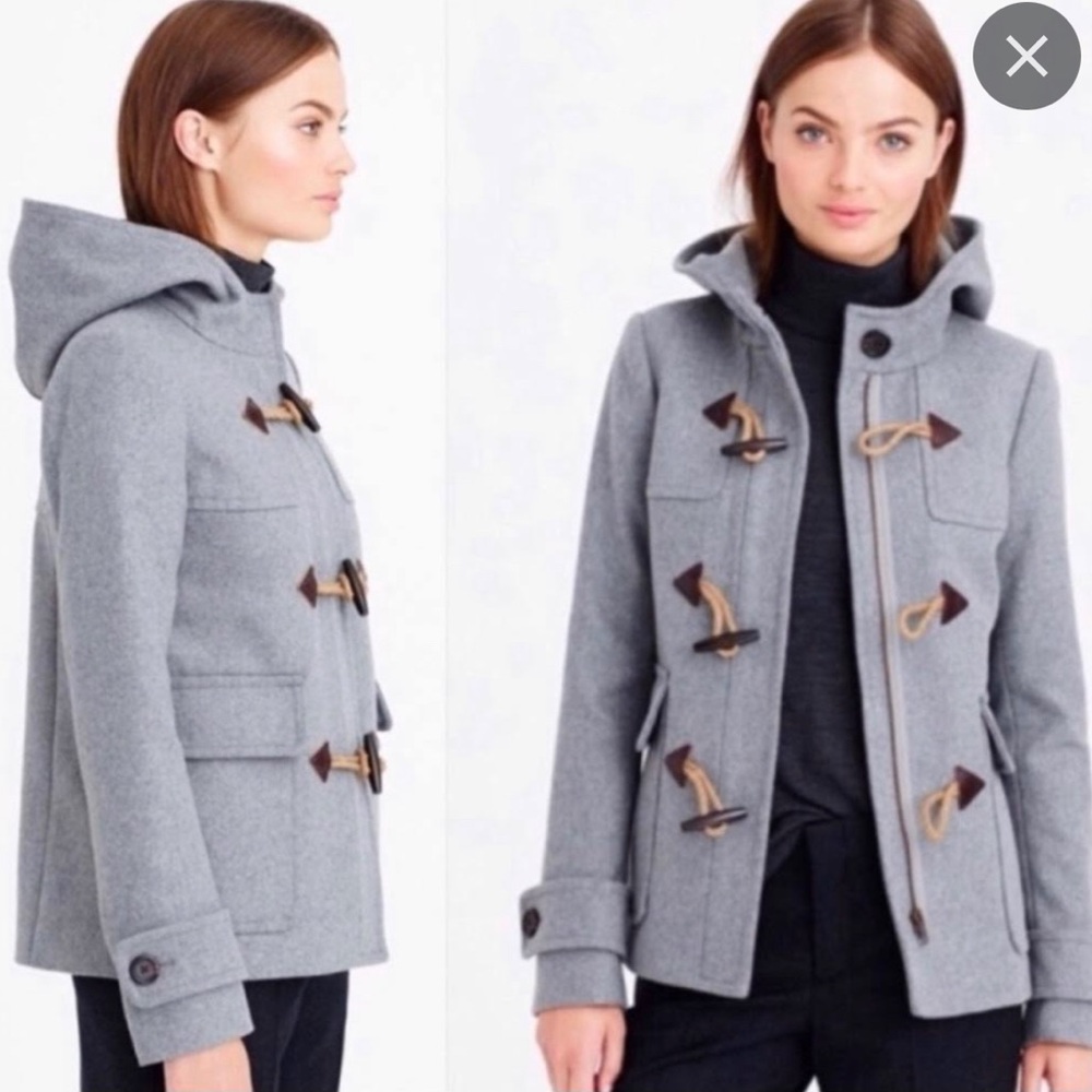 J CREW TOGGLE COAT